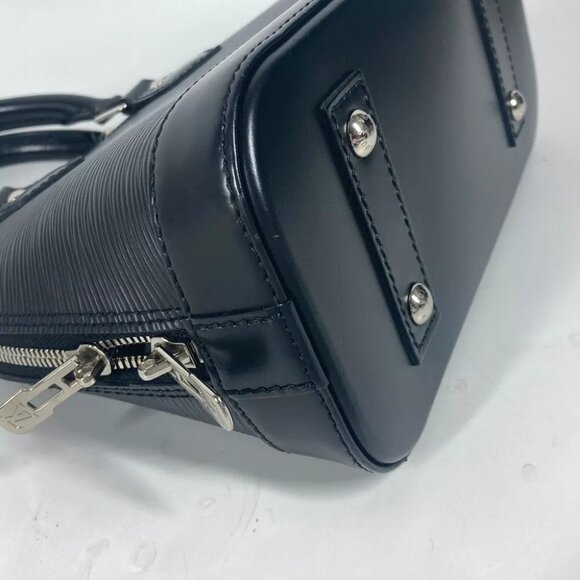LOUIS VUITTON Epi Nano Alma 2WAY Bag Hand Bag Crossbody Bag Shoulder Bag - Picture 14 of 16
